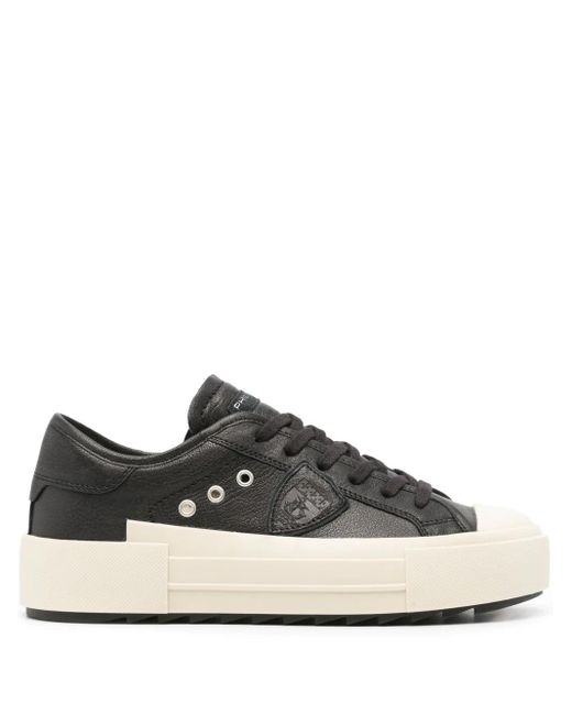 Philippe Model Black Paris Haute Sneakers