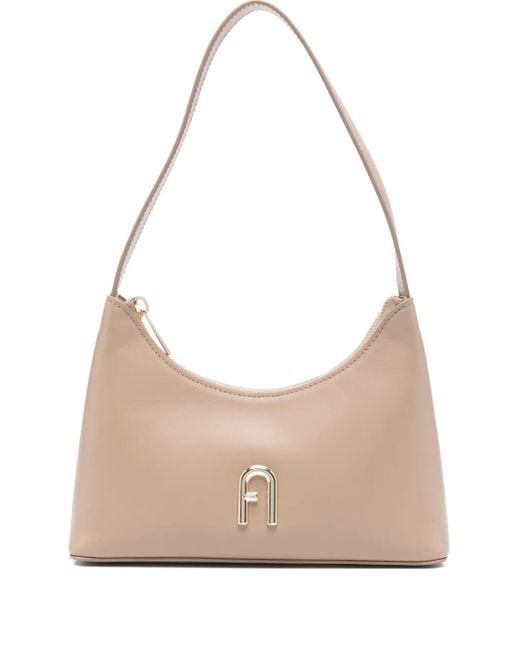 Furla Natural Diamante Mini Shoulder Bag