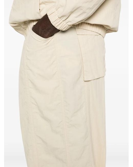 Etudes Studio White Cargo Trousers