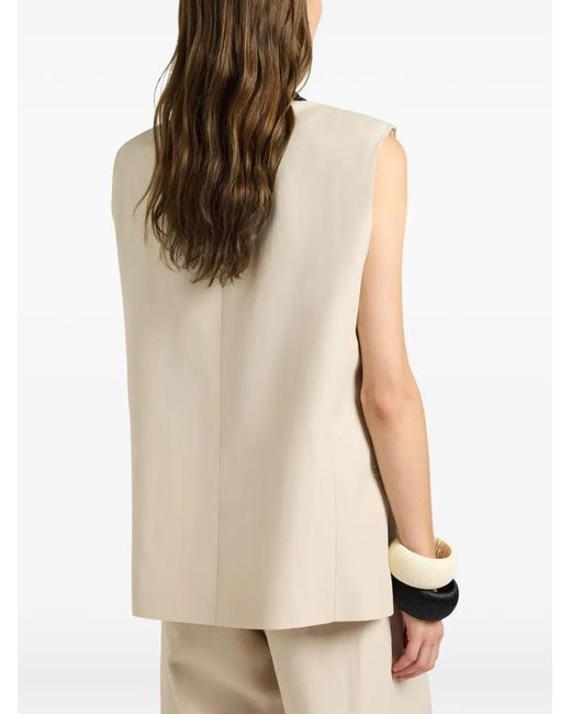 Liviana Conti Natural Eddie Waistcoat