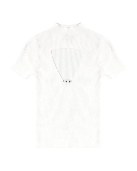DIESEL White M- T-Shirt