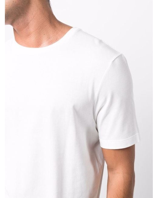 The Row White Finished-edge Cotton T-shirt for men