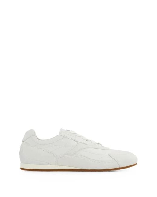 Ferragamo White Low Top Sneakers for men
