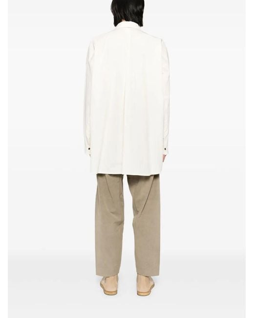 Jan Jan Van Essche White Long-Sleeved Shirt for men