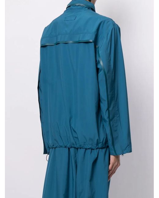 3.1 Phillip Lim Blue Drawstring-Fastening Jacket for men