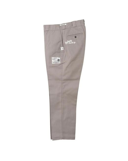 Maison Mihara Yasuhiro Gray Patch Trousers for men