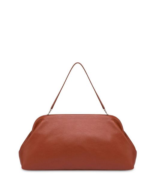 Philosophy Di Lorenzo Serafini Brown Lauren Leather Clutch Bag