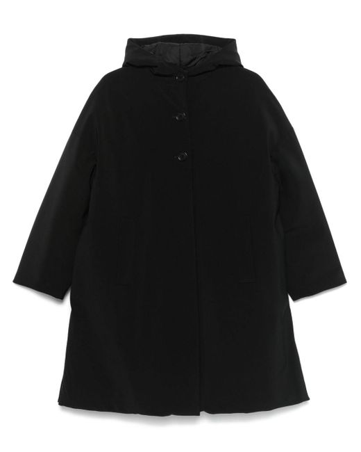 Aspesi Black Sheena Coat