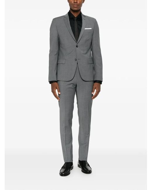 Brian Dales Black Button-Up Shirt for men