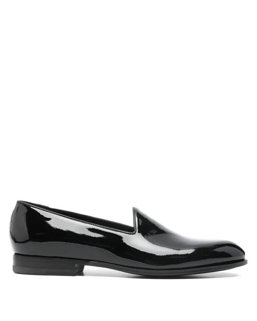 Tagliatore Black Skyler Loafers for men