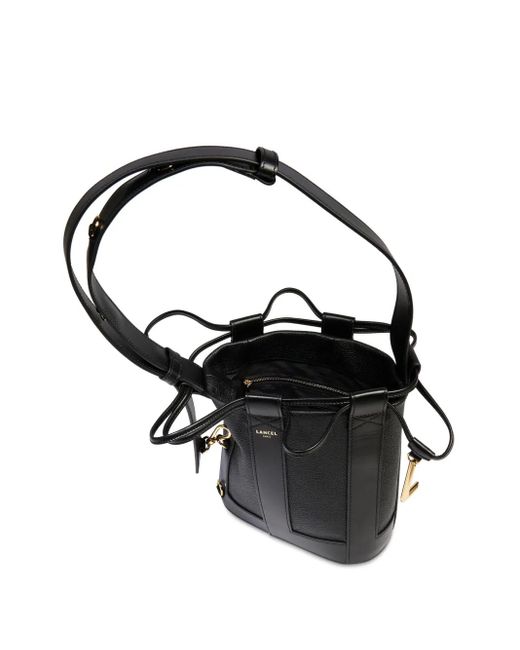 Lancel Black Small Elles Bucket Bag