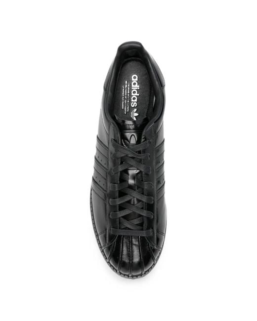 Adidas Black Superstar Lux Sneakers