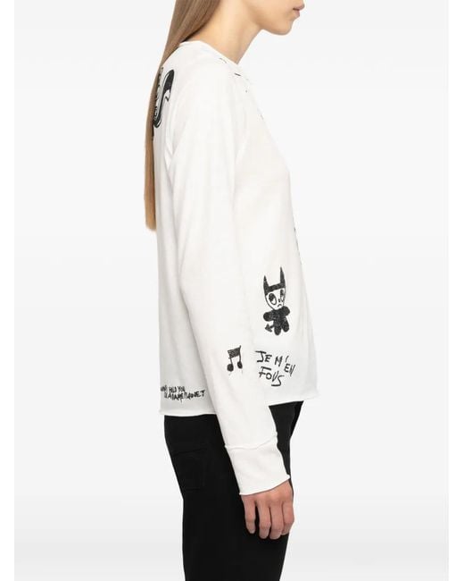 Zadig & Voltaire White Tunisien Ml Cl Mul Happy Zv St