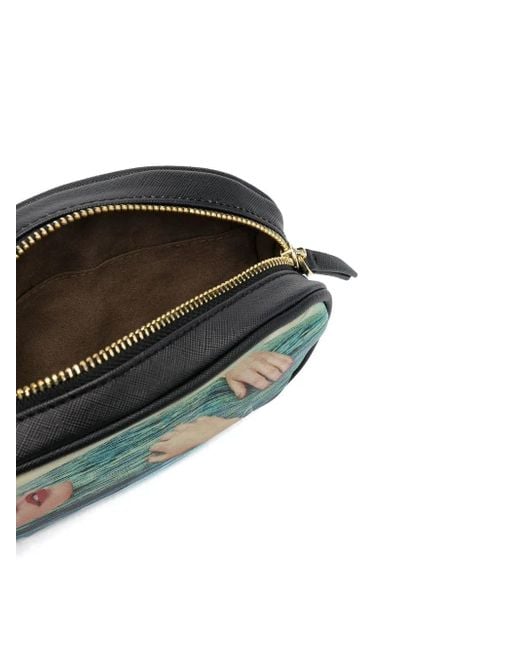 Seletti Green Toiletpaper Seagirl Graphic-Print Belt Bag