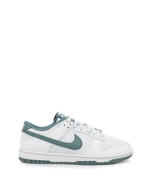 Nike White Dunk Low Sneakers for men