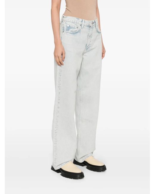 Rag & Bone White Shea Jeans
