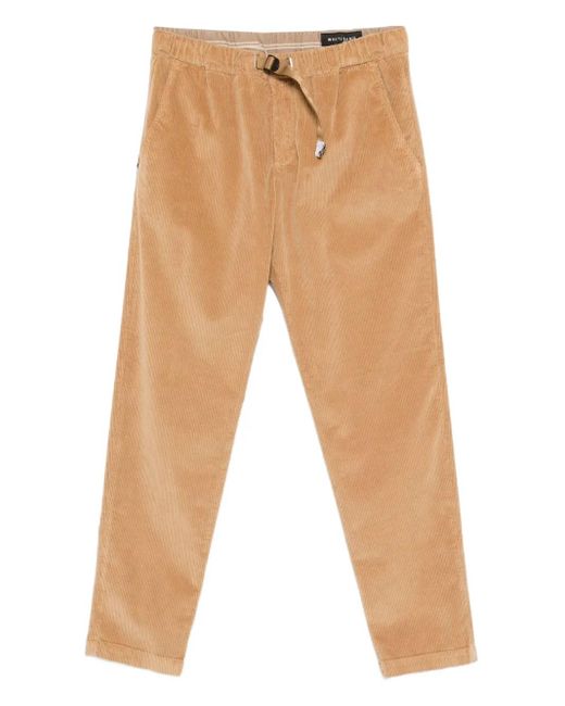 Pantalon En Velours Côtelé À Lien De Resserrage White Sand pour homme en coloris Natural