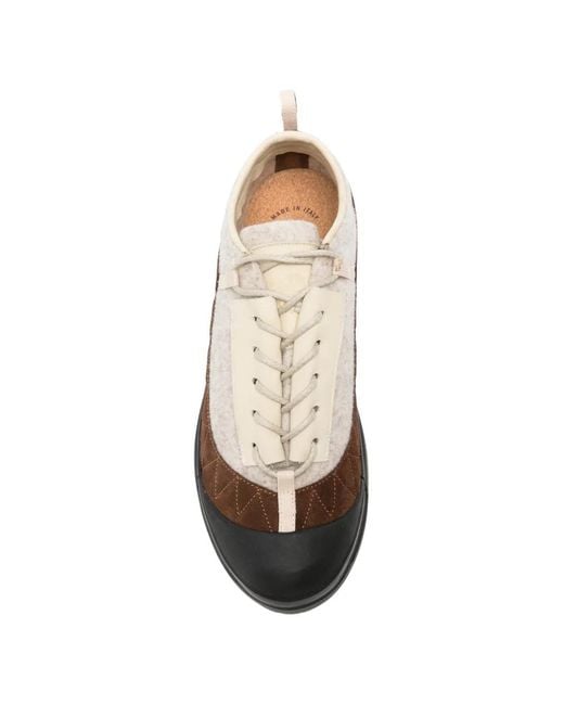 Sneakers Con Inserti di RANRA in White da Uomo