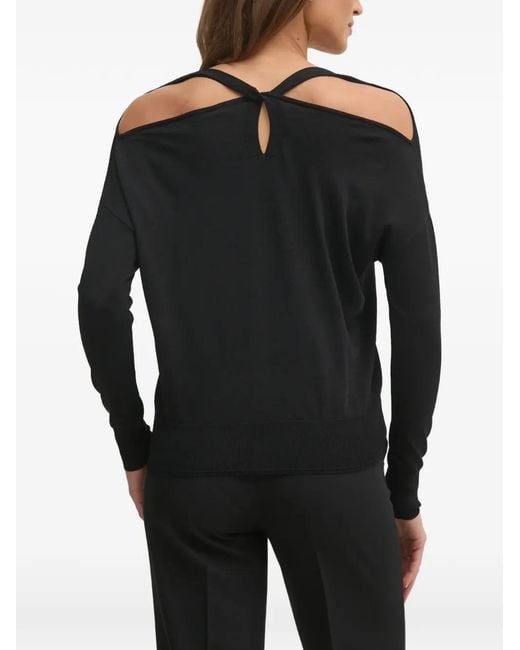 GAUDI Black V-Neck Sweater