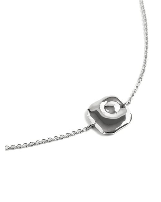 Monica Vinader Metallic Square-Pendant Bracelet