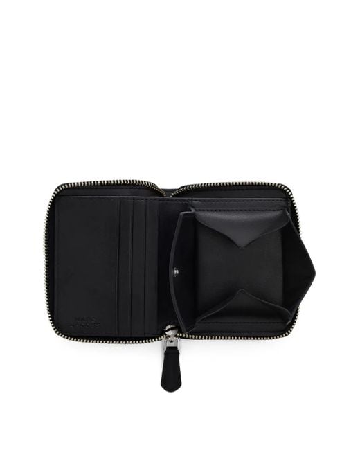 Marc Jacobs Black The Slim Compact Leather Wallet