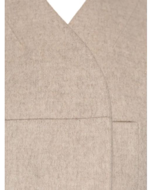 Entire studios Natural V-Neck Blazer