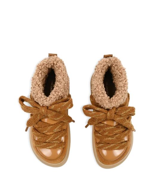 Karl Lagerfeld Brown Kapri Kosi Lace-Up Boots