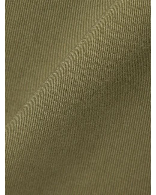 Lacoste Green Pantalon Court Boutonné for men
