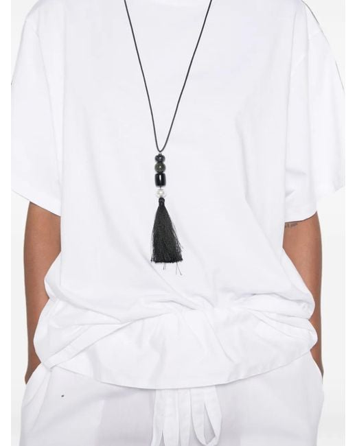 THE M.. White Oman Short-Sleeve T-Shirt