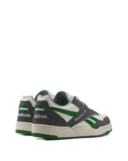 Reebok Green Bb4000 Suede Trainers for men
