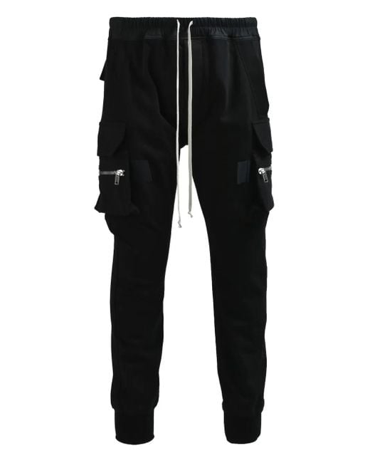 Rick Owens Cargohose Mit Reißverschlusstaschen in Black für Herren