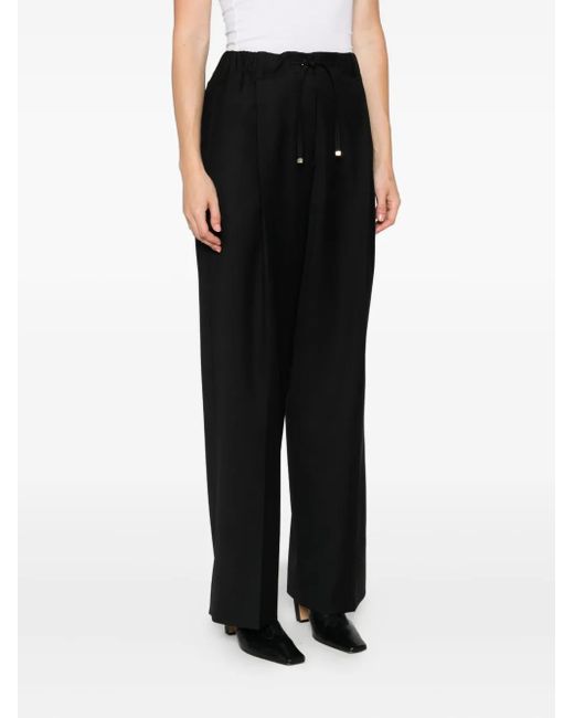 Moncler Black Drawstring Trousers