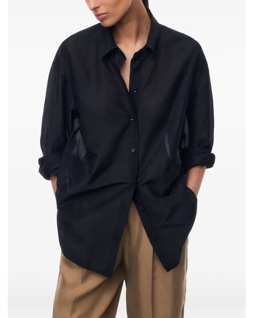 12 STOREEZ Black Kos Shirt