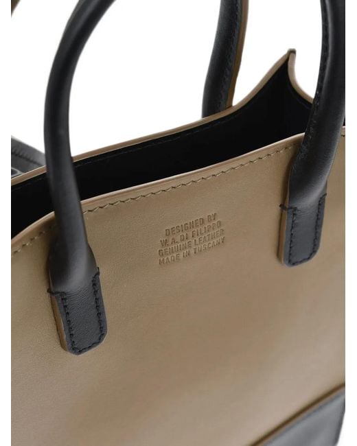 Il Bisonte Multicolor Mini Leather Tote Bag