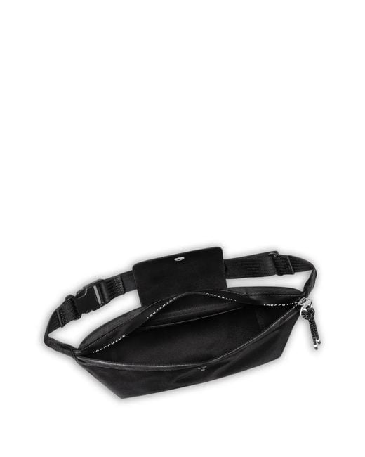 Longchamp Black L Le Pliage Energy Belt Bag for men