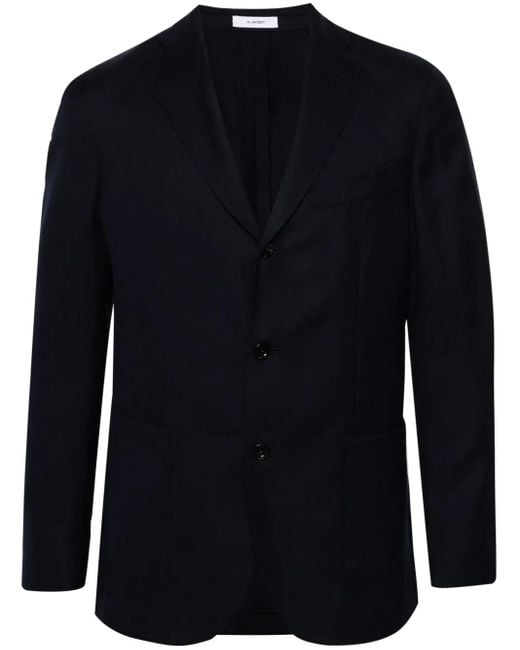 Boglioli Blue Jacket for men