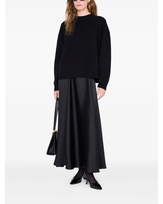 Anine Bing Black Christina Maxi Skirt