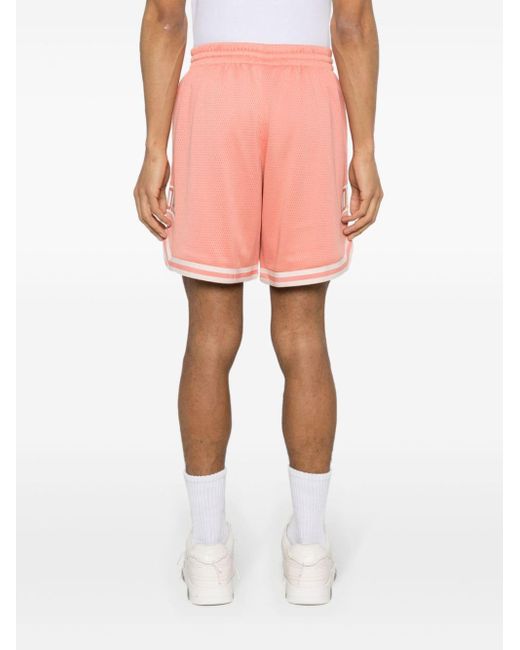 Adidas Pink Vrct Piqué Shorts for men
