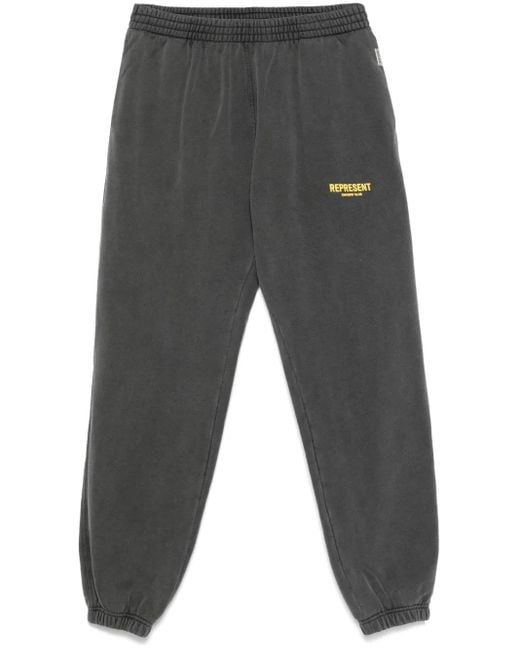 Represent Trainingsbroek Met Print in het Gray voor heren