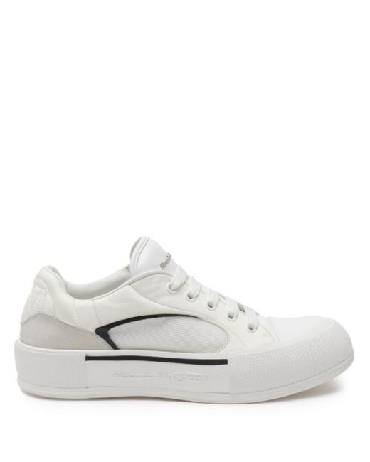 Alexander McQueen Skate Deck Sneakers in White für Herren