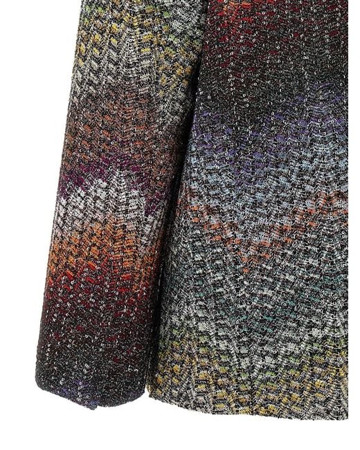 Missoni Gray Blazer Caperdoni