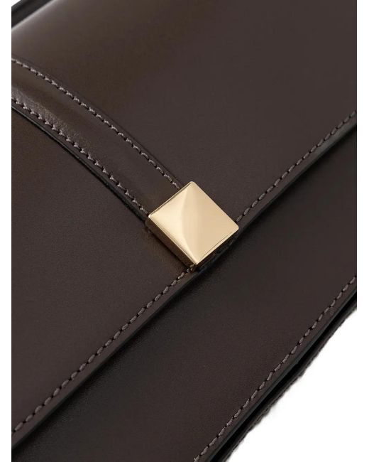 Marc O' Polo Gray Square-Hardware Crossbody Bag