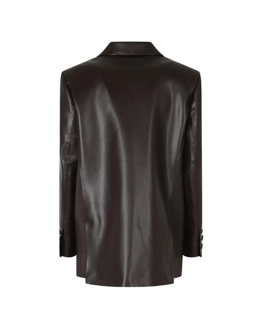Isabelle Blanche Black Single-Breasted Blazer