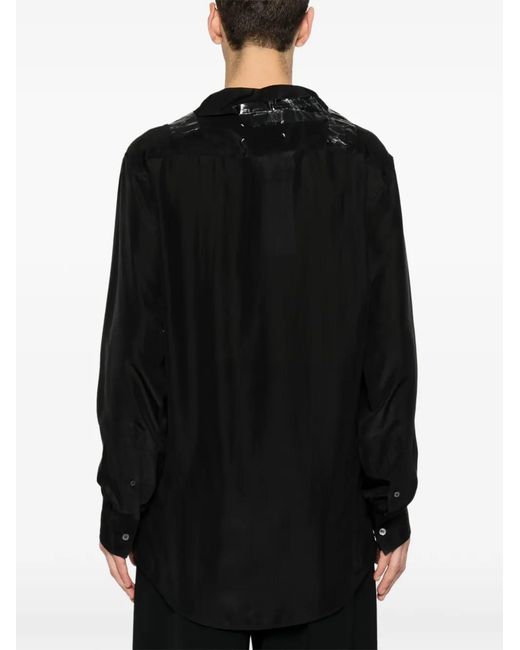Maison Margiela Black Tape-Detail Shirt for men