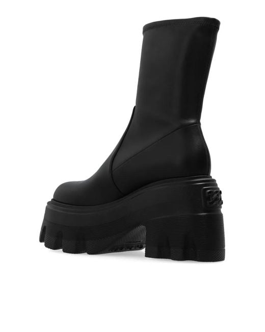 Casadei Black Ankle Boots