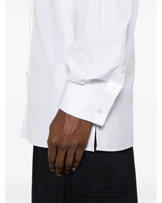 Maison Margiela Hemd Mit Ziernähten in White für Herren