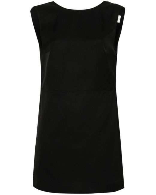 Vestido corto Hoya Loulou Studio de color Black