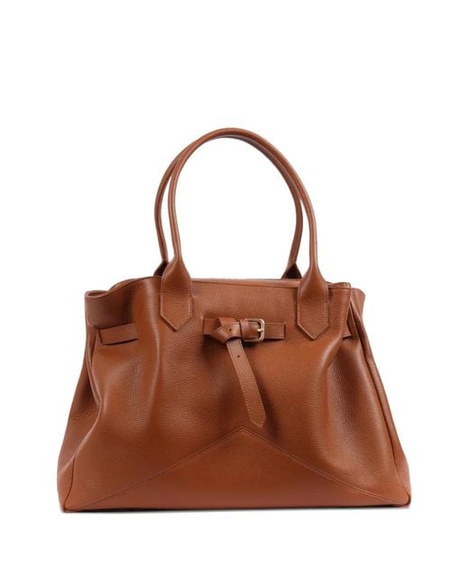 Ballantyne Brown Kate Leather Tote Bag
