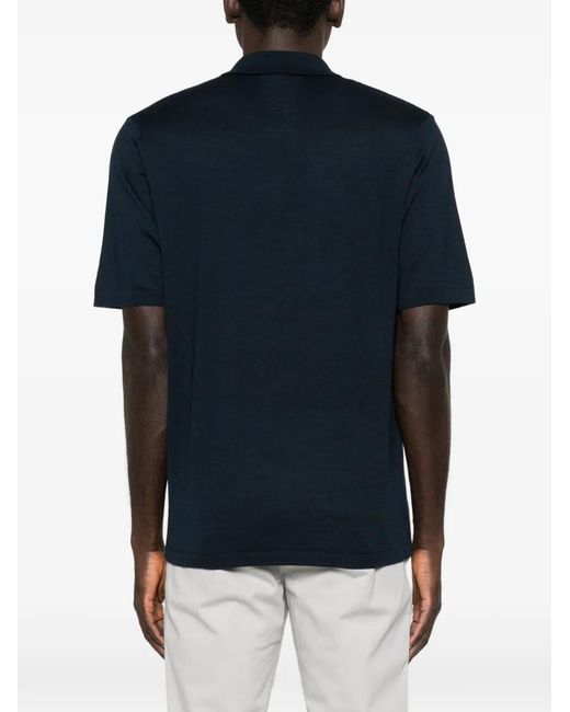 Samsøe & Samsøe Poloshirt Met Knopen in het Blue voor heren