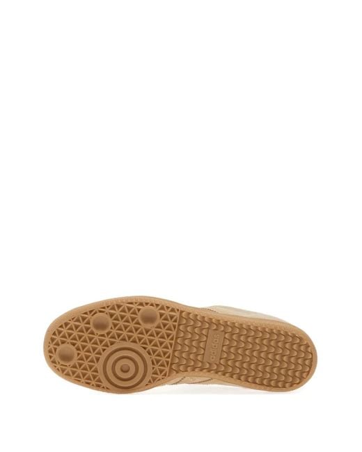 Adidas Natural Samba Og Suede Sneakers